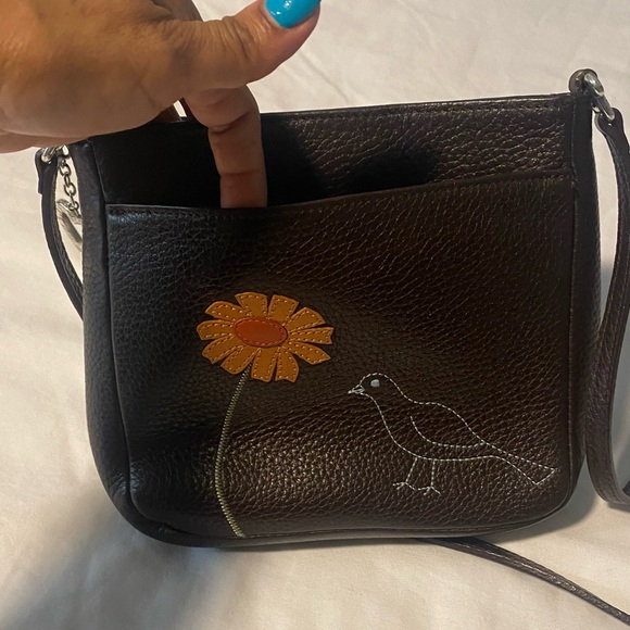 Brighton leather Crossbody Bag - Picture 2 of 6